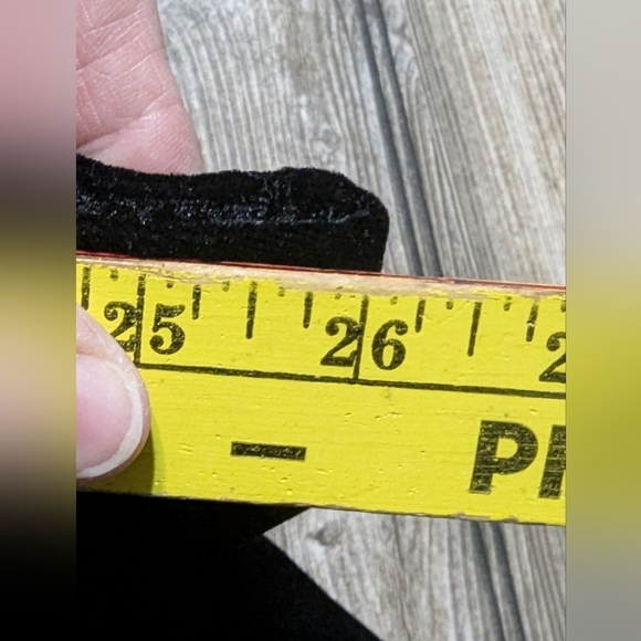 MSK women size 3X velour skirt plus size black - Picture 7 of 8